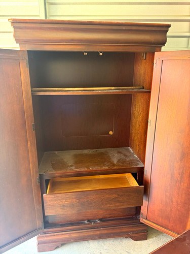 Freestanding brown wood - freestanding,