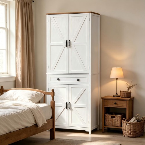 Door drawer barn style - 1-drawer, barn-style