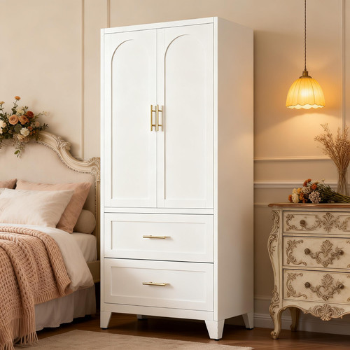 Tall wardrobe cabinet - 70.8",