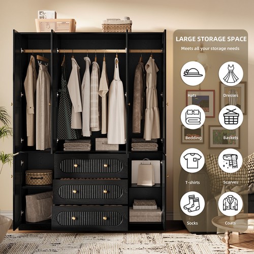 Farmhouse door wardrobe - farmhouse,