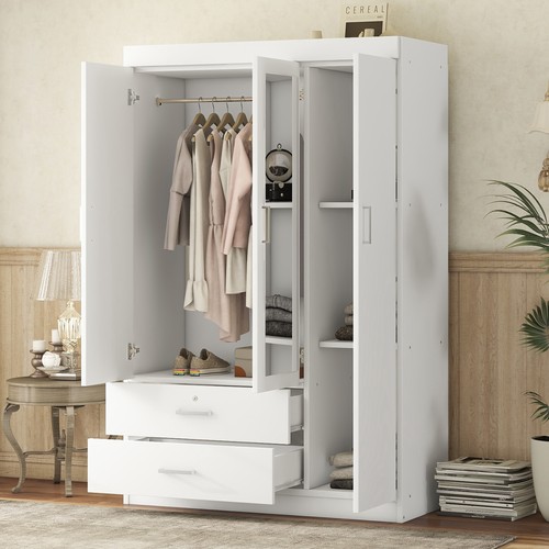 Door mirror wardrobe with - mirror,